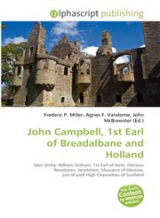 John Campbell, 1st Earl of Breadalbane and Holland,6131822573,9786131822575