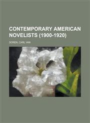 Contemporary American Novelists (1900-1920),1153597241,9781153597241