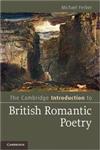 The Cambridge Introduction to British Romantic Poetry 1st Edition,0521154375,9780521154376