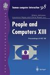People and Computers XIII Proceedings of HCI '98,3540762612,9783540762614