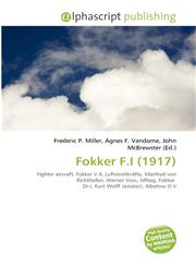 Fokker F.I (1917),6134371858,9786134371858