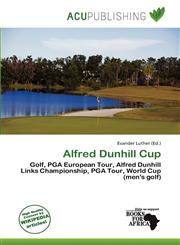 Alfred Dunhill Cup,6138375009,9786138375005