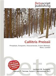 Callitris Preissii,6136387980,9786136387987