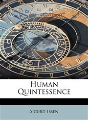 Human Quintessence,1115770748,9781115770743