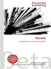 Rasolo,613449318X,9786134493185