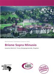 Brione Sopra Minusio,6201564152,9786201564152