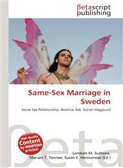 Same-Sex Marriage in Sweden,6135219170,9786135219173