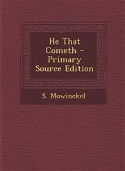 He That Cometh - Primary Source Edition,1293709794,9781293709795