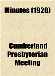 Minutes (1920),115303543X,9781153035439