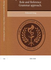 Voice and valence-altering operations in Falam Chin A Role and Reference Grammar approach.,1244670170,9781244670174