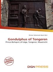 Gondulphus of Tongeren,6136797801,9786136797809