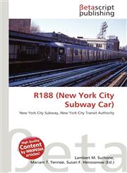 R188 (New York City Subway Car),613480987X,9786134809870
