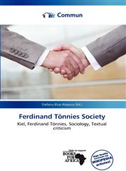 Ferdinand Tönnies Society,6201426272,9786201426276