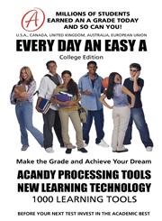 Every Day an Easy a (College) 50 Million Students Earned an a Grade Today,1885872984,9781885872982