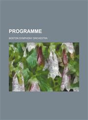 Programme,1153418002,9781153418003