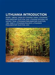 Lithuania Introduction Rosół, 2011 in Lithuania, ANBO IV, Lithuanian Railways, Government of Lithuania, Roman Catholicism in Lithuania, Aurela,1157608256,9781157608257