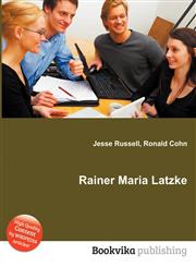 Rainer Maria Latzke,5512039172,9785512039175