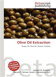 Olive Oil Extraction,6135046047,9786135046045