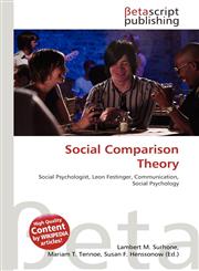Social Comparison Theory,6132027033,9786132027030