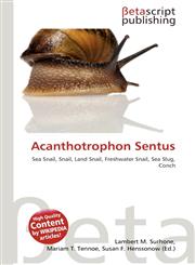 Acanthotrophon Sentus,6137518221,9786137518229