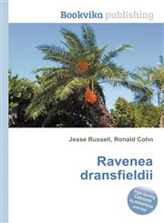 Ravenea Dransfieldii,5512221698,9785512221693
