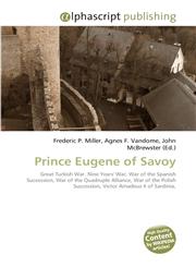 Prince Eugene of Savoy,6130088663,9786130088668