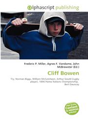 Cliff Bowen,6134264938,9786134264938