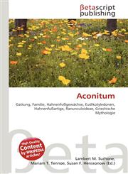Aconitum,6131018537,9786131018534