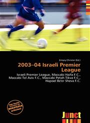 2003-04 Israeli Premier League,6136957388,9786136957388