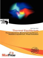 Thermal Equilibrium,6201136630,9786201136632