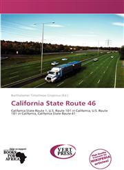 California State Route 46,6138711785,9786138711780