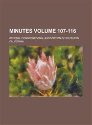 Minutes Volume 107-116,1153034042,9781153034043
