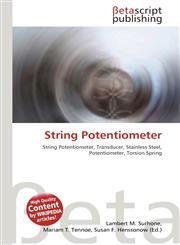 String Potentiometer,6131012946,9786131012945