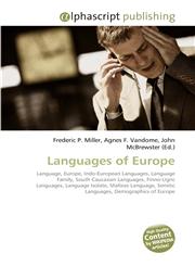 Languages of Europe,6130252595,9786130252595