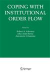 Coping With Institutional Order Flow,1402075111,9781402075117