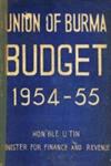 Budget - 1954-55