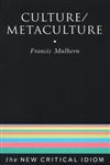 Culture/Metaculture,0415102308,9780415102308