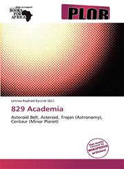 829 Academia,6138741498,9786138741497