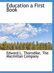 Education a First Book,1140258737,9781140258735