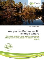 Antipodes Subantarctic Islands tundra,613749022X,9786137490228