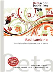 Raul Lambino,6135084690,9786135084696