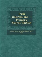 Irish Impressions - Primary Source Edition,1293795445,9781293795446