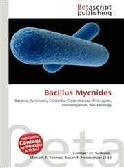 Bacillus Mycoides,613764071X,9786137640715