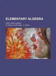 Elementary algebra; First year course,1236634497,9781236634498