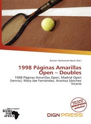 1998 Páginas Amarillas Open - Doubles,6139503000,9786139503001