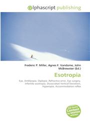 Esotropia,6130670834,9786130670832