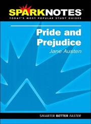 Pride and Prejudice (SparkNotes Literature Guide),1586633651,9781586633653