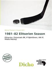 1981-82 Elitserien Season,6139814081,9786139814084