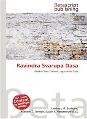Ravindra Svarupa Dasa,6135132652,9786135132656