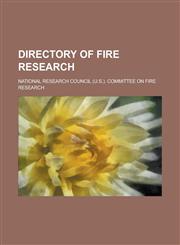 Directory of Fire Research,1151252778,9781151252777